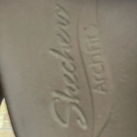 Skechers Tan Slide Sandals - Picture 3 of 3
